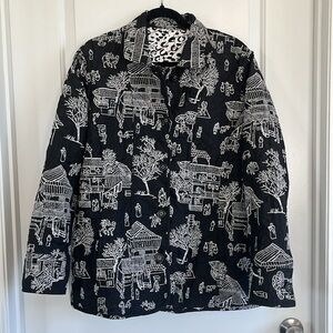 Unbranded reversible Chinese jacket (please see measurements for size)